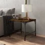 Smoked oak plywood coffee table 50x50x35 cm by vidaXL, Coffee table - Ref: Foro24-819399, Price: 24,78 €, Discount: %