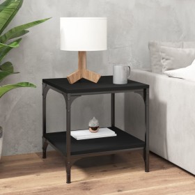 Schwarzer Beistelltisch aus Sperrholz, 40 x 40 x 40 cm von vidaXL, Couchtisch - Ref: Foro24-819377, Preis: 27,32 €, Rabatt: %