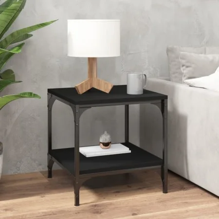 Black plywood side table 40x40x40 cm by vidaXL, Coffee table - Ref: Foro24-819377, Price: 27,32 €, Discount: %