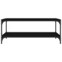 Black plywood coffee table 80x50x40 cm by vidaXL, Coffee table - Ref: Foro24-819367, Price: 53,77 €, Discount: %