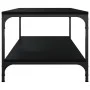 Black plywood coffee table 80x50x40 cm by vidaXL, Coffee table - Ref: Foro24-819367, Price: 53,77 €, Discount: %