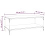 Mesa de centro madera contrachapada negro 80x50x40 cm de vidaXL, Mesas de centro - Ref: Foro24-819367, Precio: 54,45 €, Descu...