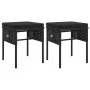 6-piece garden furniture set and black synthetic rattan cushions by vidaXL, Garden sets - Ref: Foro24-319510, Price: 270,07 €...