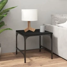 Black plywood side table 40x40x35 cm by vidaXL, Coffee table - Ref: Foro24-819402, Price: 24,26 €, Discount: %