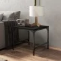 Black plywood side table 40x40x35 cm by vidaXL, Coffee table - Ref: Foro24-819402, Price: 24,26 €, Discount: %