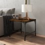 Side tables 2 units smoked oak plywood 40x40x35 cm by vidaXL, Coffee table - Ref: Foro24-819407, Price: 28,71 €, Discount: %