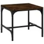 Mesas auxiliares 2 uds contrachapada roble ahumado 40x40x35 cm de vidaXL, Mesas de centro - Ref: Foro24-819407, Precio: 28,71...