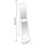 White standing mirror 50x200 cm by vidaXL, Mirrors - Ref: Foro24-351528, Price: 73,41 €, Discount: %
