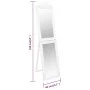 White standing mirror 40x160 cm by vidaXL, Mirrors - Ref: Foro24-351520, Price: 69,94 €, Discount: %
