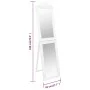 White floor mirror 45x180 cm by vidaXL, Mirrors - Ref: Foro24-351524, Price: 64,03 €, Discount: %