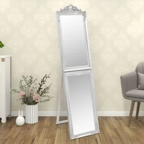 Silver standing mirror 50x200 cm by vidaXL, Mirrors - Ref: Foro24-351530, Price: 73,92 €, Discount: %