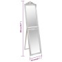Espejo de pie plateado 50x200 cm | Foro24.es | Tu tienda online para hogar, jardín y más Foro24.es