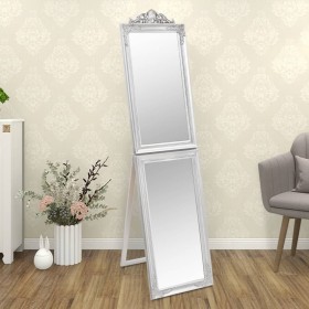 Silver standing mirror 40x160 cm by vidaXL, Mirrors - Ref: Foro24-351522, Price: 74,81 €, Discount: %