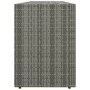 Gartenschrank aus grauem PE-Rattan, 198 x 55,5 x 80 cm von vidaXL, Schließfächer und Lagerschränke - Ref: Foro24-319871, Prei...