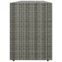 Gray PE rattan garden storage cabinet 198x55.5x80 cm by vidaXL, Lockers and storage cabinets - Ref: Foro24-319871, Price: 198...