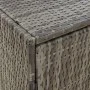 Gray PE rattan garden storage cabinet 198x55.5x80 cm by vidaXL, Lockers and storage cabinets - Ref: Foro24-319871, Price: 198...