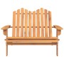 Adirondack solid acacia wood garden bench 126 cm by vidaXL, garden benches - Ref: Foro24-360038, Price: 171,14 €, Discount: %