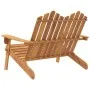 Adirondack solid acacia wood garden bench 126 cm by vidaXL, garden benches - Ref: Foro24-360038, Price: 157,70 €, Discount: %