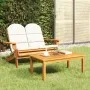Juego de muebles de jardín Adirondack 2 piezas madera acacia de vidaXL, Conjuntos de jardín - Ref: Foro24-360042, Precio: 270...