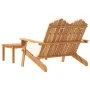 Juego de muebles de jardín Adirondack 2 piezas madera acacia de vidaXL, Conjuntos de jardín - Ref: Foro24-360042, Precio: 270...