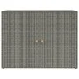 Gray PE rattan garden storage cabinet 100x55.5x80 cm by vidaXL, Lockers and storage cabinets - Ref: Foro24-319869, Price: 115...