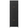 PE black rattan garden storage cabinet 59x40x180 cm by vidaXL, Lockers and storage cabinets - Ref: Foro24-319872, Price: 160,...