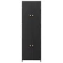 PE Rattan Gartenschrank schwarz 59x40x180 cm von vidaXL, Schließfächer und Lagerschränke - Ref: Foro24-319872, Preis: 167,11 ...