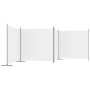 Trennwand mit 4 weißen Stoffbahnen 698x180 cm von vidaXL, Raumteiler - Ref: Foro24-350282, Preis: 53,71 €, Rabatt: %