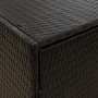 PE black rattan garden storage cabinet 59x40x180 cm by vidaXL, Lockers and storage cabinets - Ref: Foro24-319872, Price: 160,...