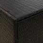 PE Rattan Gartenschrank schwarz 59x40x180 cm von vidaXL, Schließfächer und Lagerschränke - Ref: Foro24-319872, Preis: 167,11 ...