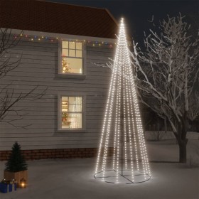 Árbol de Navidad cónico 732 LED blanco frío 160x500 cm