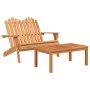 Juego de muebles de jardín Adirondack 2 piezas madera acacia de vidaXL, Conjuntos de jardín - Ref: Foro24-360041, Precio: 190...