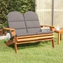 Adirondack garden bench with acacia wood cushions 126 cm by vidaXL, garden benches - Ref: Foro24-360040, Price: 189,93 €, Dis...
