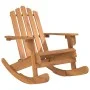 Adirondack Schaukelstuhl aus massivem Akazienholz von vidaXL, Gartenstühle - Ref: Foro24-360035, Preis: 129,72 €, Rabatt: %