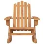 Adirondack Schaukelstuhl aus massivem Akazienholz von vidaXL, Gartenstühle - Ref: Foro24-360035, Preis: 129,72 €, Rabatt: %