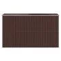 Cobertizo jardín acero galvanizado marrón oscuro 192x357x223 cm de vidaXL, Cobertizos - Ref: Foro24-3147462, Precio: 476,27 €...