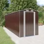 Cobertizo jardín acero galvanizado marrón oscuro 192x606x223 cm von vidaXL, Schuppen - Ref: Foro24-3147465, Preis: 786,43 €, ...
