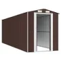 Cobertizo jardín acero galvanizado marrón oscuro 192x606x223 cm von vidaXL, Schuppen - Ref: Foro24-3147465, Preis: 786,43 €, ...