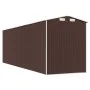 Cobertizo jardín acero galvanizado marrón oscuro 192x606x223 cm von vidaXL, Schuppen - Ref: Foro24-3147465, Preis: 786,43 €, ...
