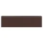 Cobertizo jardín acero galvanizado marrón oscuro 192x772x223 cm de vidaXL, Cobertizos - Ref: Foro24-3147467, Precio: 957,51 €...