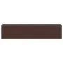 Gartenschuppen aus dunkelbraunem, verzinktem Stahl, 192 x 855 x 223 cm von vidaXL, Schuppen - Ref: Foro24-3147468, Preis: 1,0...