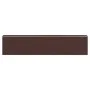 Dunkelbrauner Gartenschuppen aus verzinktem Stahl, 192 x 938 x 223 cm von vidaXL, Schuppen - Ref: Foro24-3147469, Preis: 1,00...