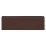 Dark brown galvanized steel garden shed 192x689x223 cm by vidaXL, Sheds - Ref: Foro24-3147466, Price: 863,04 €, Discount: %