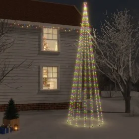 Christmas tree with spike 1134 colorful LEDs 800 cm by vidaXL, Christmas trees - Ref: Foro24-343564, Price: 108,50 €, Discoun...