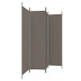 Divider screen with 4 anthracite gray fabric panels 698x180 cm by vidaXL, Room dividers - Ref: Foro24-350284, Price: 53,83 €,...