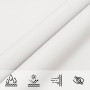 Toldo de vela rectangular tela Oxford blanco 3x4,5 m