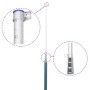 Aluminium Belgien Mast und Flagge 5,55 m von vidaXL, Fahnen und Windsäcke - Ref: Foro24-3147117, Preis: 66,97 €, Rabatt: %