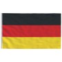 Deutschland Mast und Flagge aus Aluminium 6,23 m von vidaXL, Fahnen und Windsäcke - Ref: Foro24-3147090, Preis: 72,24 €, Raba...