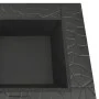 Brazier with steel poker 79x79x46.5 cm by vidaXL, Chimneys - Ref: Foro24-360061, Price: 156,26 €, Discount: %