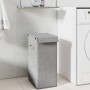 Gray synthetic linen folding laundry basket 26x34.5x59.5 cm by vidaXL, Laundry baskets - Ref: Foro24-351039, Price: 26,20 €, ...